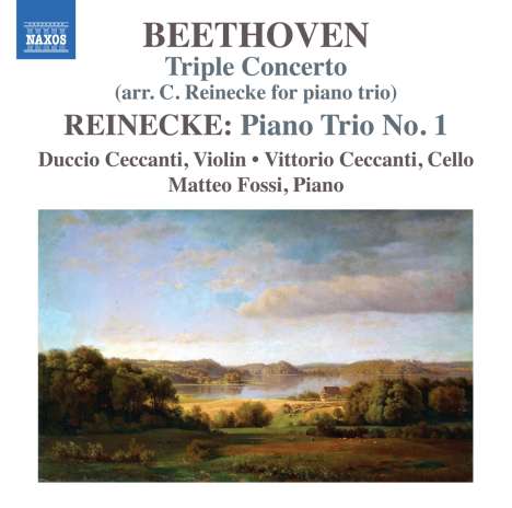 Ludwig van Beethoven (1770-1827): Tripelkonzert op. 56 für Klaviertrio (Arrangiert von Carl Reinecke), CD