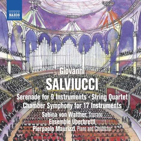 Giovanni Salviucci (1907-1937): Sinfonia da camera für 17 Instrumente, CD