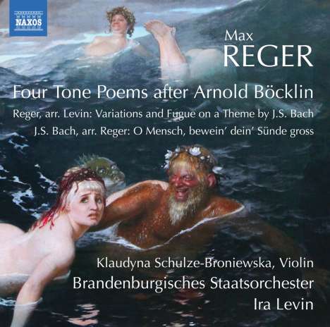 Max Reger (1873-1916): Vier Tondichtungen nach Arnold Böcklin op.128, CD