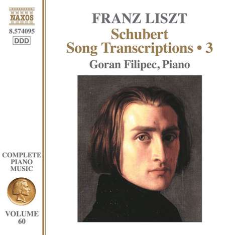 Franz Liszt (1811-1886): Klavierwerke Vol. 60 - Schubert Song Transcriptions Vol.3, CD