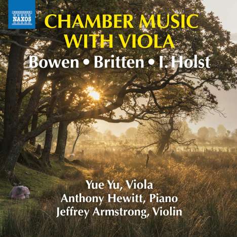 Yue Yu - Chamber Music with Viola, CD