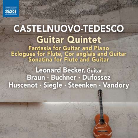 Mario Castelnuovo-Tedesco (1895-1968): Kammermusik mit Gitarre, CD