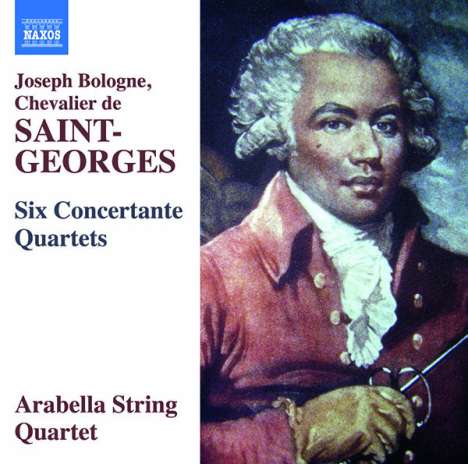 Joseph Bologne Chevalier de Saint-Georges (1745-1799): Konzertante Streichquartette Nr.1-6 (1777), CD