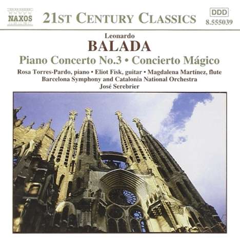 Leonardo Balada (geb. 1933): Klavierkonzert Nr.3, CD