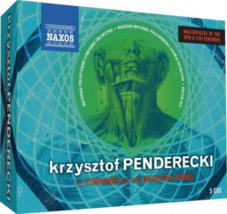 Krzysztof Penderecki (1933-2020): Symphonien Nr.1-8, 5 CDs