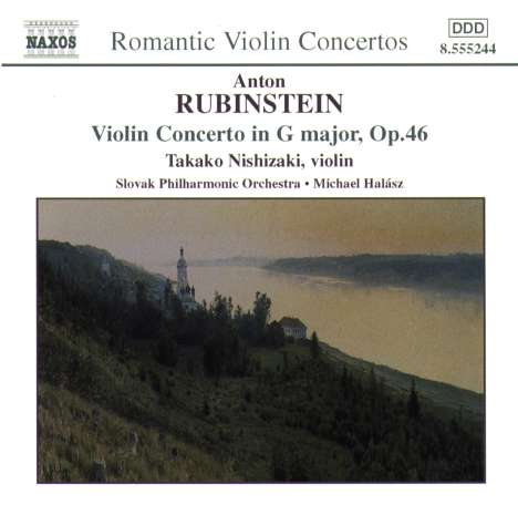 Anton Rubinstein (1829-1894): Violinkonzert G-dur op.46, CD