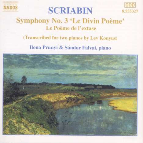 Alexander Scriabin (1872-1915): Symphonie Nr.3 für 2 Klaviere, CD