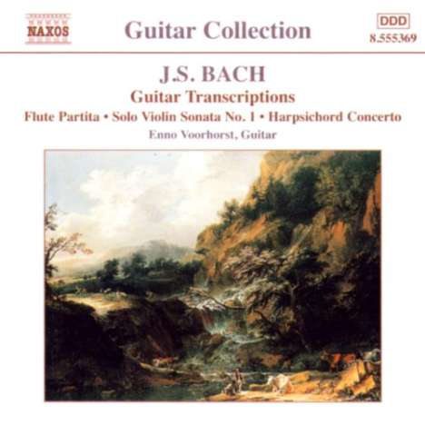 Enno Voorhorst - Bach-Transkriptionen für Gitarre, CD