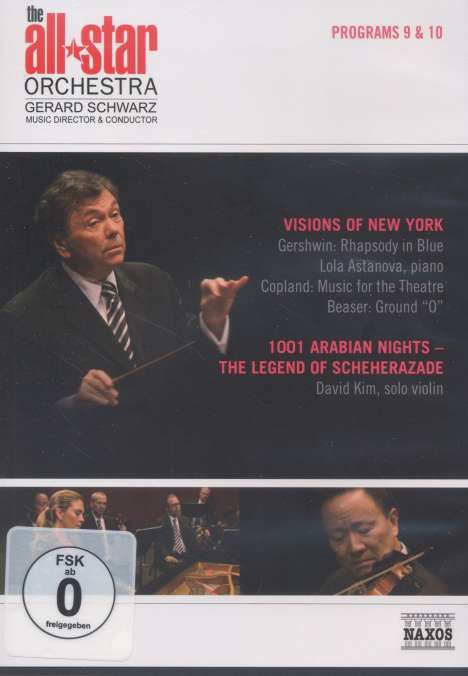 All Star Orchestra - Programs 9 &amp; 10 (Visions of New York &amp; 1001 Arabian Nights), DVD