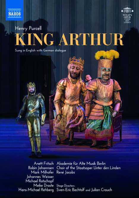 Henry Purcell (1659-1695): King Arthur, DVD