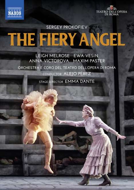 Serge Prokofieff (1891-1953): L'Ange de Feu (Der feurige Engel), DVD
