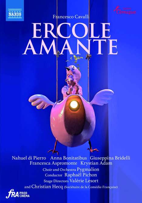 Francesco Cavalli (1602-1676): Ercole Amante, 2 DVDs