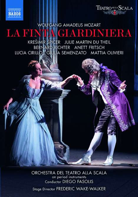 Wolfgang Amadeus Mozart (1756-1791): La Finta Giardiniera, 2 DVDs