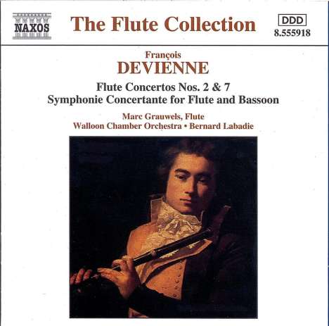 Francois Devienne (1759-1803): Flötenkonzerte Nr.2 &amp; 7, CD