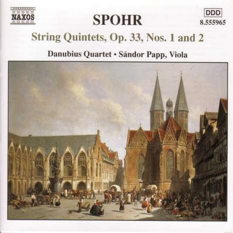 Louis Spohr (1784-1859): Streichquintette Vol.1, CD