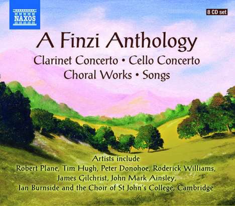 Gerald Finzi (1901-1956): A Finzi Anthology, 8 CDs