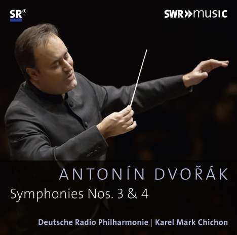 Antonin Dvorak (1841-1904): Symphonien Nr.3 &amp; 4, CD