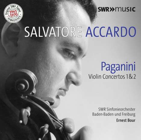 Niccolo Paganini (1782-1840): Violinkonzerte Nr.1 &amp; 2, CD