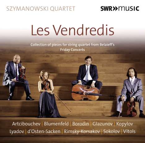 Szymanowski Quartet - Les Vendredis, CD
