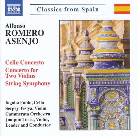 Alfonso Romero Asenjo (geb. 1957): String Symphony, CD