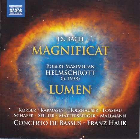 Robert M. Helmschrott (geb. 1938): Lumen für Soli,Chor,Orchester, CD
