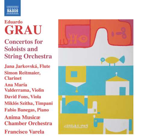 Eduardo Grau (1919-2006): Concerto of "Yuste" op.88 für Violine,Klavier,Pauken,Streichorchester, CD