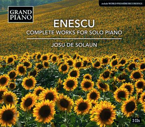 George Enescu (1881-1955): Sämtliche Werke für Klavier solo, 3 CDs