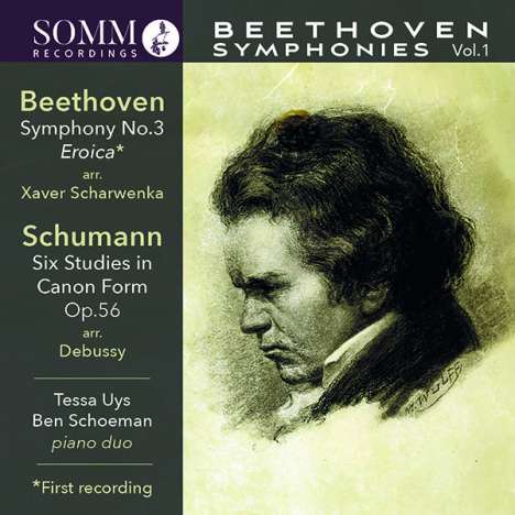 Ludwig van Beethoven (1770-1827): Symphonien für Klavier 4-händig Vol.1, CD