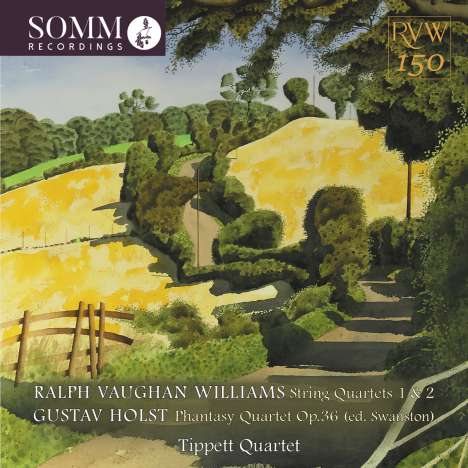 Ralph Vaughan Williams (1872-1958): Streichquartette Nr.1 &amp; 2, CD