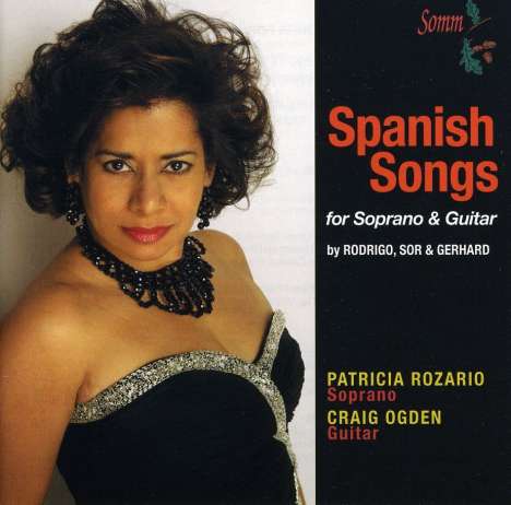 Patricia Rozario - Spanish Songs für Sopran &amp; Gitarre, CD