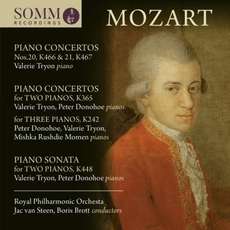 Wolfgang Amadeus Mozart (1756-1791): Klavierkonzerte Nr.20 &amp; 21, 2 CDs