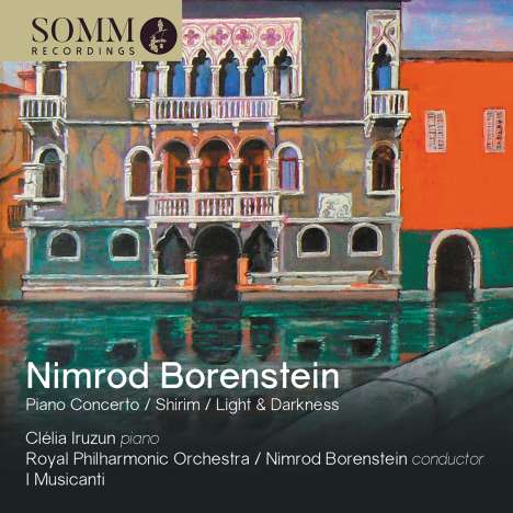 Nimrod Borenstein (geb. 1969): Klavierkonzert op.91, CD