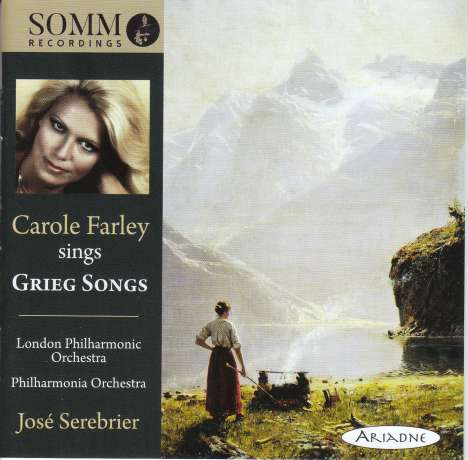 Carole Farley sings Grieg Songs, CD