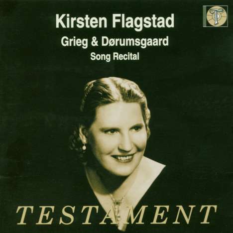Kirsten Flagstad singt Grieg &amp; Dorumsgaard, CD