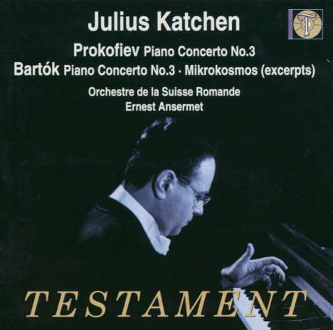 Bela Bartok (1881-1945): Klavierkonzert Nr.3, CD
