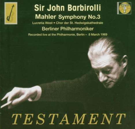 Sir John Barbirolli at the Philharmonie Berlin, 2 CDs