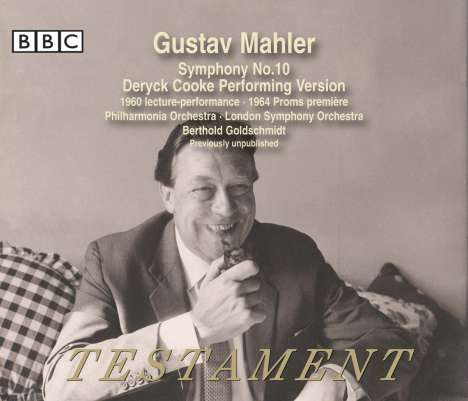 Gustav Mahler (1860-1911): Symphonie Nr.10, 3 CDs