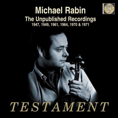 Michael Rabin - The Unpublished Recordings, 3 CDs