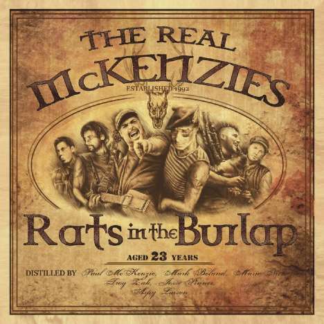 The Real McKenzies: Rats In The Burlap, CD