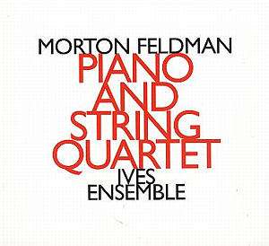 Morton Feldman (1926-1987): Piano &amp; Stringquartet, CD