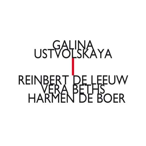 Galina Ustvolskaya (1919-2007): Trio für Violine, Klarinette &amp; Klavier, CD