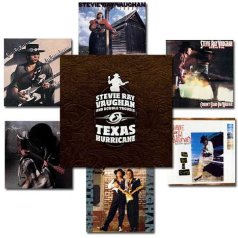 Stevie Ray Vaughan: Texas Hurricane (Hybrid-SACDs) (Limited Numbered Box-Set), 6 Super Audio CDs