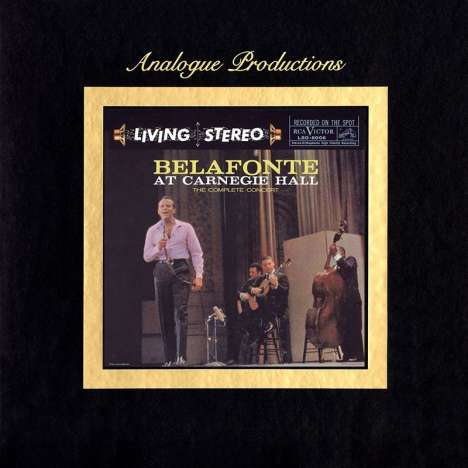 Harry Belafonte: Belafonte At Carnegie Hall (180g) (45 RPM), 5 LPs
