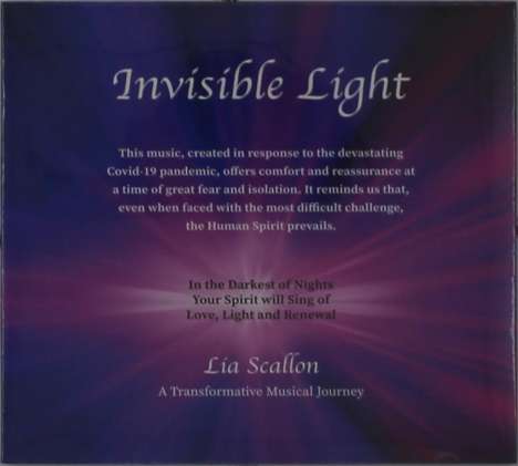 Lia Scallon: Invisible Light, CD