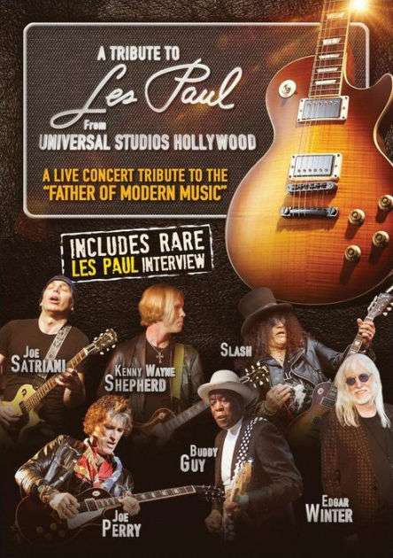A Tribute To Les Paul: Live From Universal Studios Hollywood, DVD