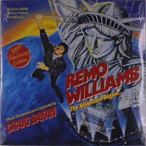 Craig Safan: Filmmusik: Remo Williams: The Adventure Begins... (O.S.T.), 2 LPs