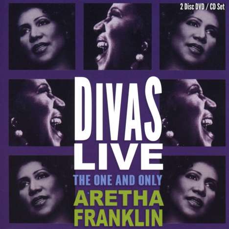 Aretha Franklin: Divas Live, 1 CD und 1 DVD