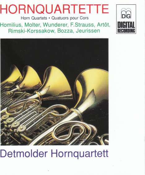 Das Detmolder Hornquartett - Hornquartette, CD