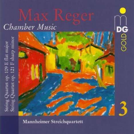 Max Reger (1873-1916): Streichquartette op.109 &amp; op.121, CD
