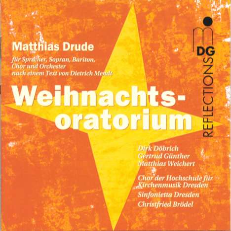 Matthias Drude (geb. 1960): Weihnachtsoratorium, CD